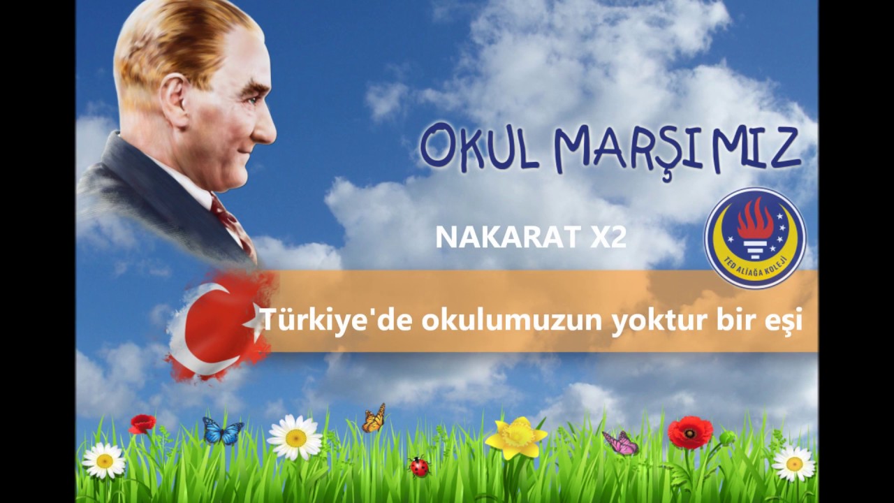 TED Aliağa Koleji Marşı - Karaoke (Orkestra Eşlikli)
