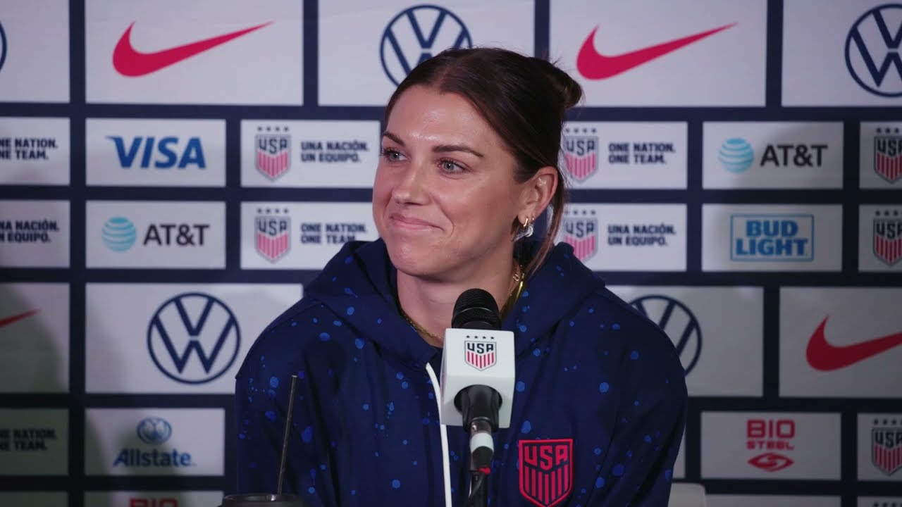 WORLD CUP TRAINING CAMP MEDIA AVAILABILITY: Sofia Huerta & Alex Morgan - July 25, 2023