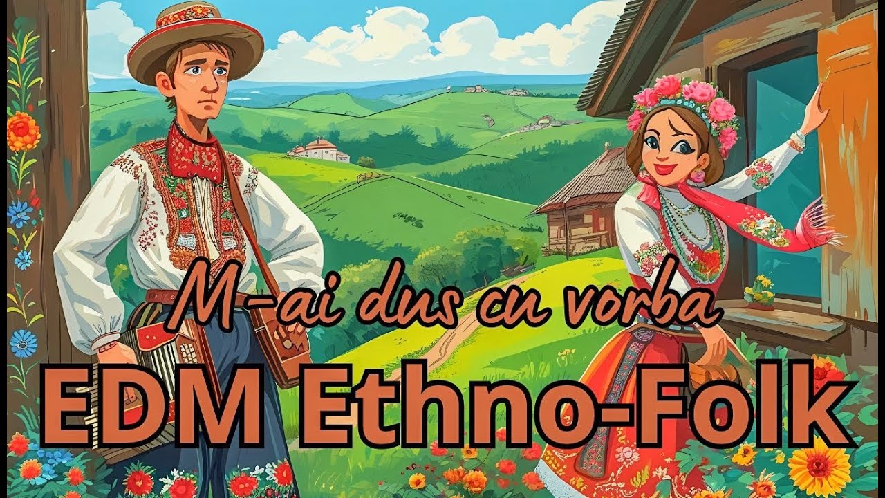 M-ai dus cu vorba – EDM Ethno-Folk Remix | Moldavian Party Song by AI