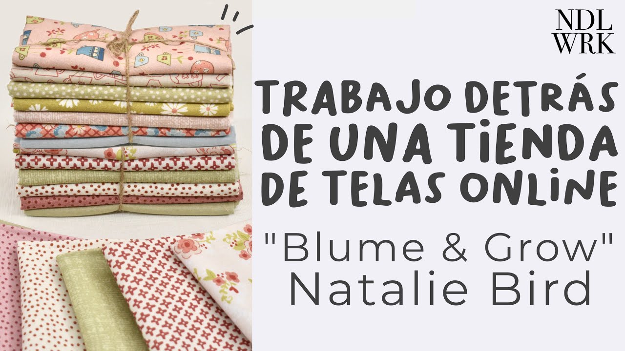 VLOG: El Trabajo detrás de una Tienda de Telas / Online - Telas 