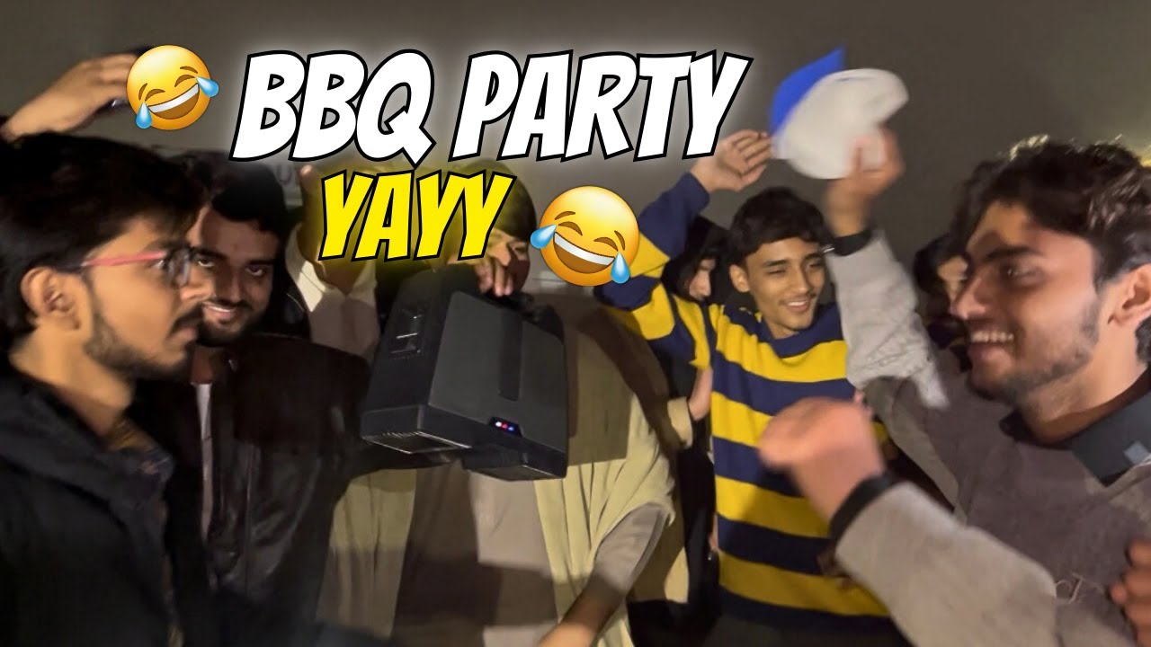 Dost ki chatt pe kii BBQ Party 😂| Khokar ko parri maar 😭| CINEM4TOGRAPHY