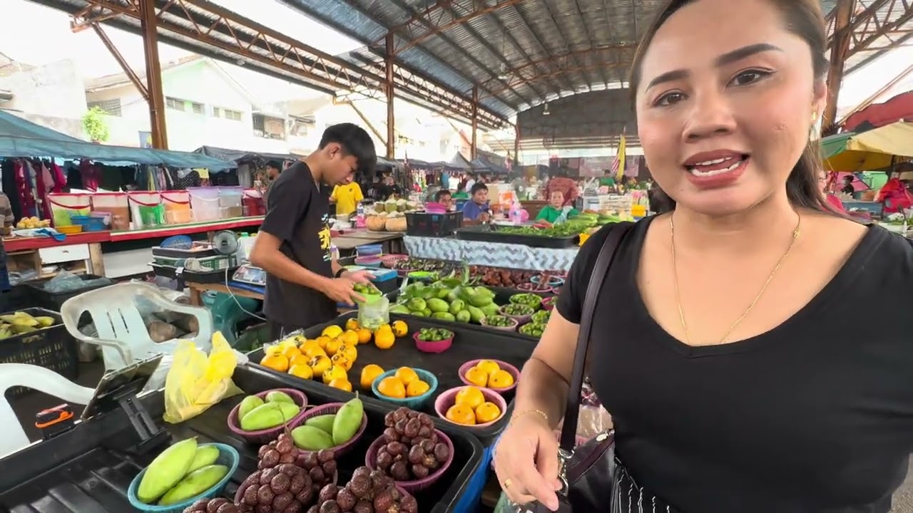 LEPAS SARAPAN PUSING PASAR BORNEO CARI LAUK SANTAPAN MAKAN MALAM