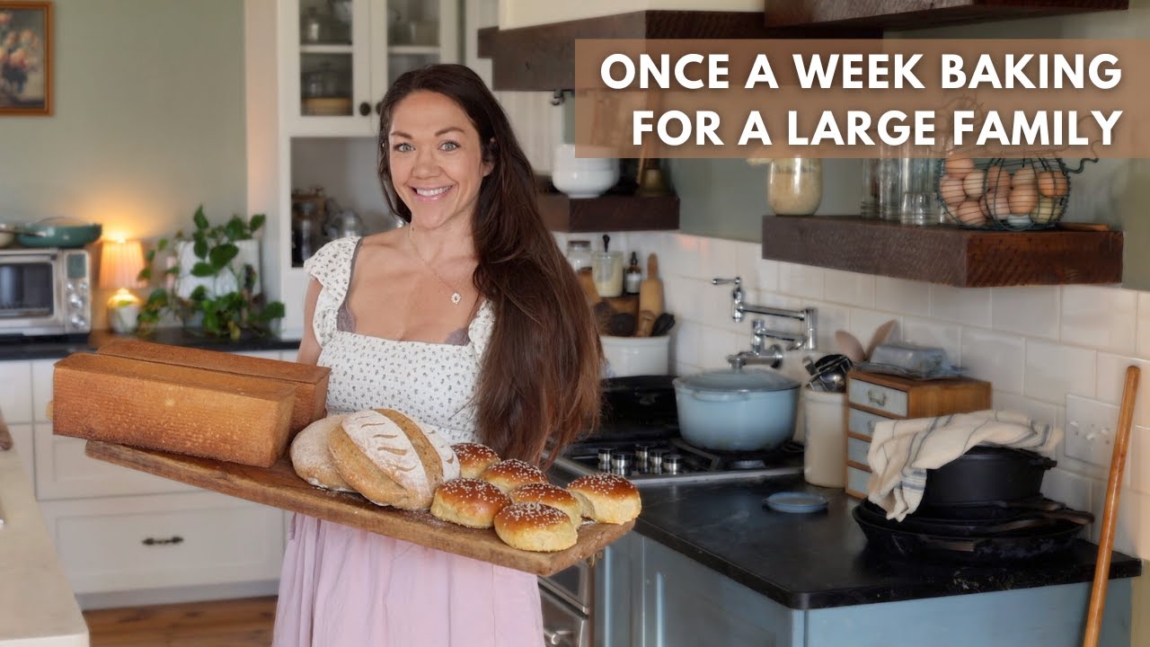 Don't spend all day in the kitchen this spring & summer because of Sourdough! BAKE WITH ME