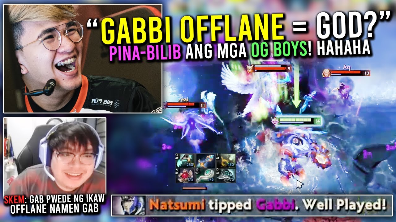 "GABBI IN, NIKKO OUT SA OG?!"🤣 - BUMILIB ANG OG BOYS SA OFFLANE NI BOSS GAB!🔥🤣