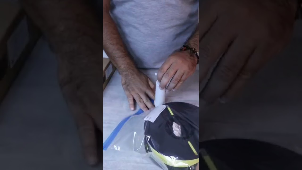 bolsa hermética & bomba para filamentos.