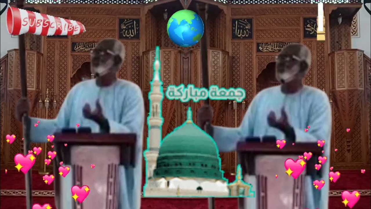 Imam Hama Jaiteh Khutbatul Aljumaa At The latri kunda Yiri Nghna Central Mosque On The Unique---