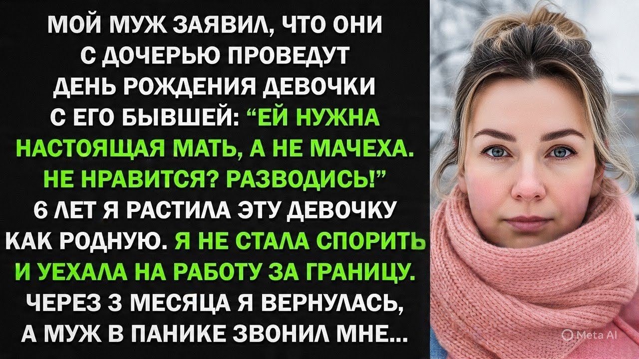 Муж сказал: «Дочке нужна родная мать, а не ты!» Я уехала за границу… и случилась беда
