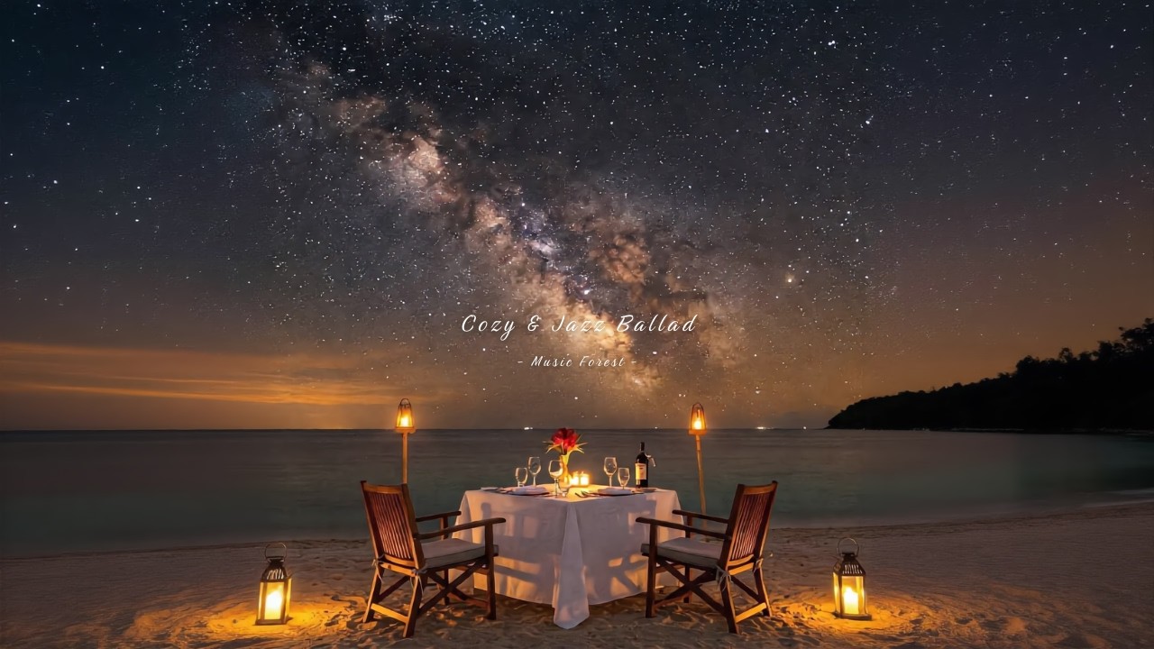 [playlist] Cozy Jazz Lounge by the Sea | slow jazz, late night jazz, contemplation jazz