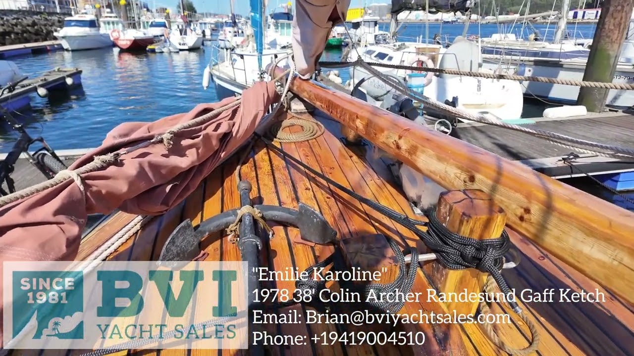 1978 Colin Archer Randesund Gaff Ketch 