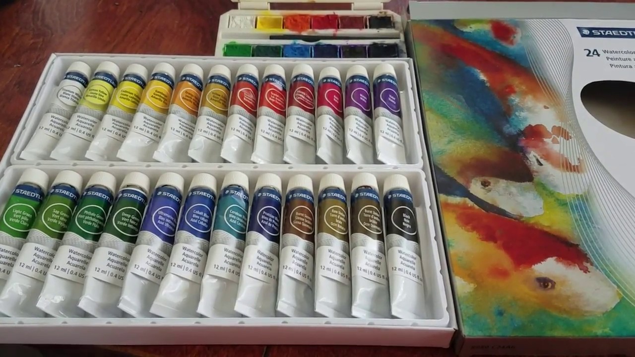 Staedtler Watercolor Paint Review