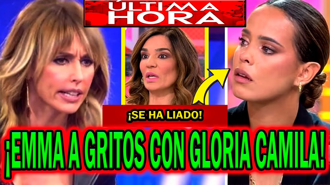 💥¡A GRITOS! EMMA GARCÍA CON GLORIA CAMILA EN FIESTA POR RAQUEL BOLLO Y MANUEL CORTÉS
