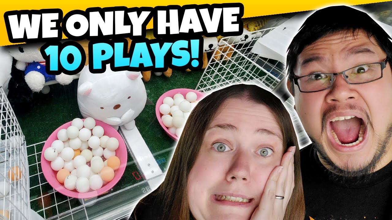 Only 10 PLAYS to WIN? Lucky UFO Catcher at Round 1!
