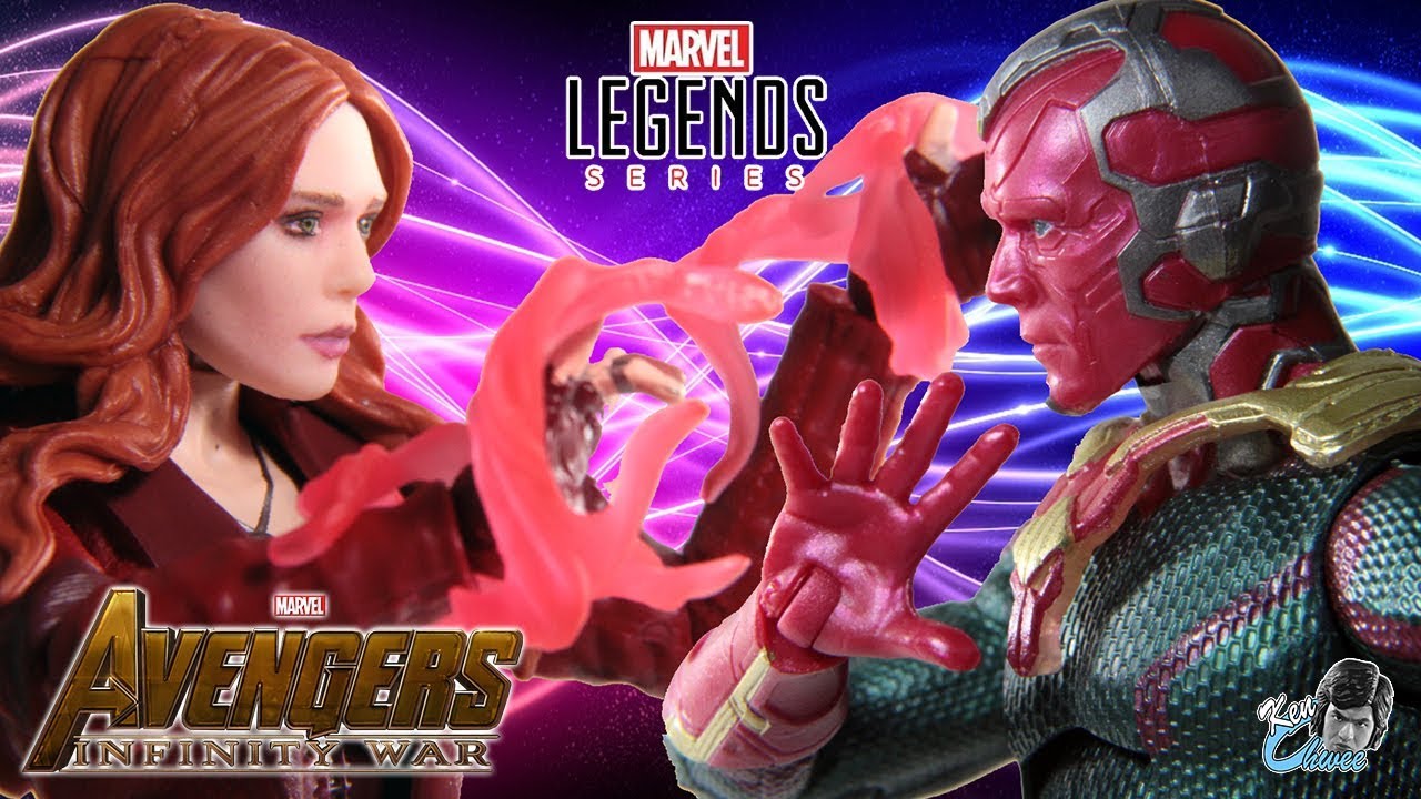 Marvel Legends SCARLET WITCH & VISION - Avengers Infinity Wars Toys R Us Exclusive