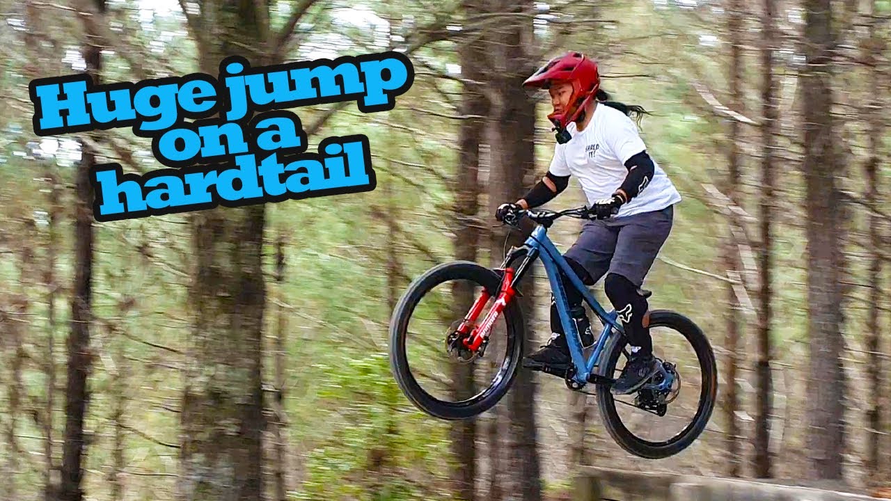 SENDING A TERRIFYING GAP JUMP ON A HARDTAIL | NUKEPROOF SCOUT 2021