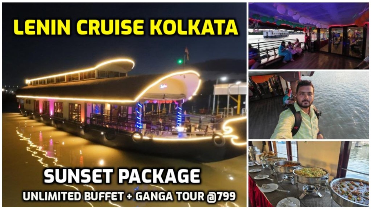 Lenin Cruise Sunset Package Kolkata | Ganga River Tour with Unlimited Buffet