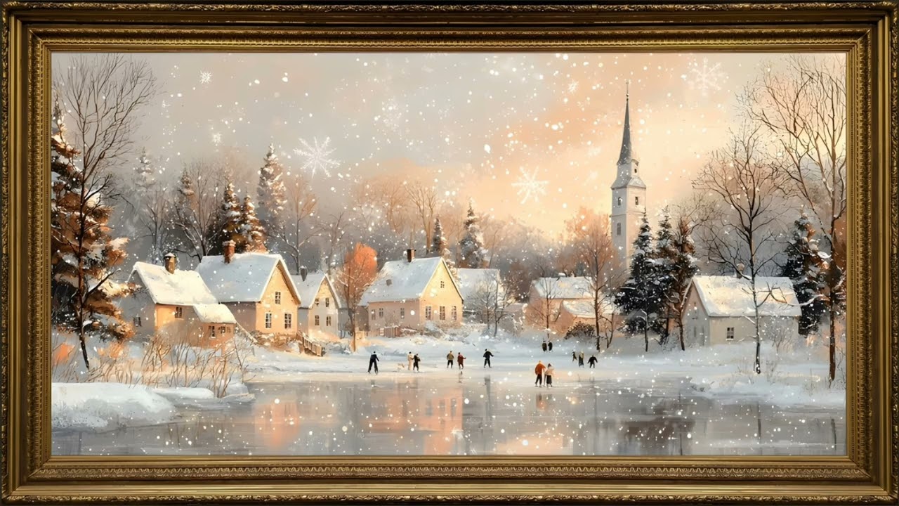 Snow frame 4k 2h 
