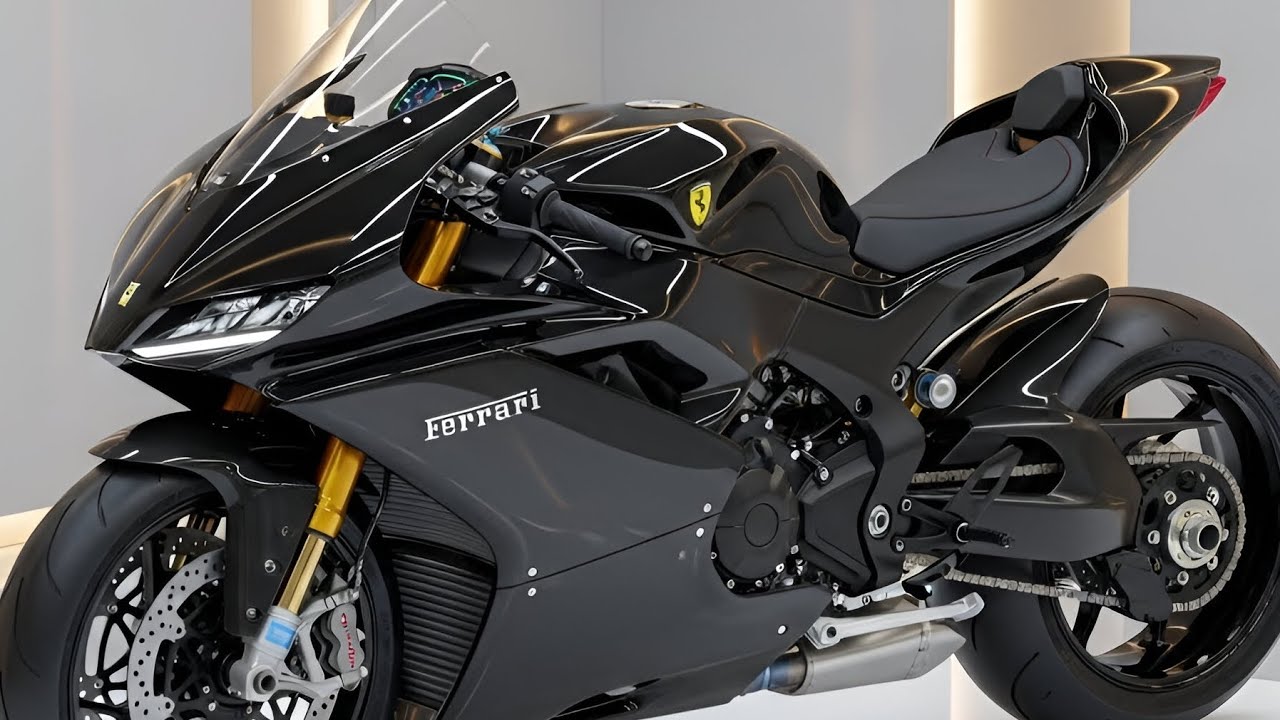 2026 Ferrari V8 Superbike Unleashed | Ultimate Black Racing Beast Revealed.