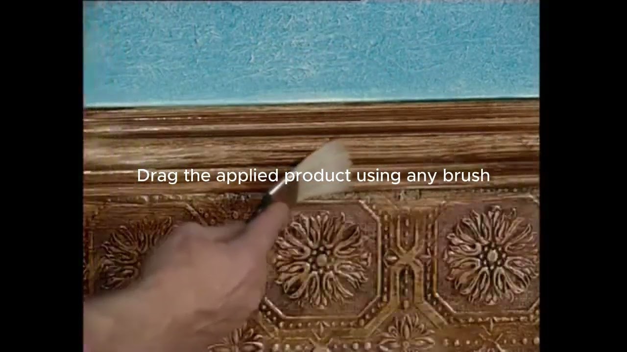 Watch this guide to simple wood graining with Polyvine scumble glaze #polyvine #decorativeeffects