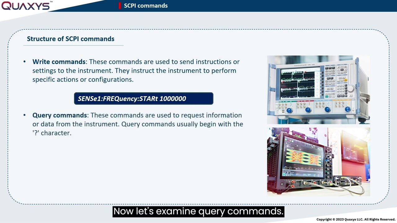 RF Instruments Control: SCPI Commands