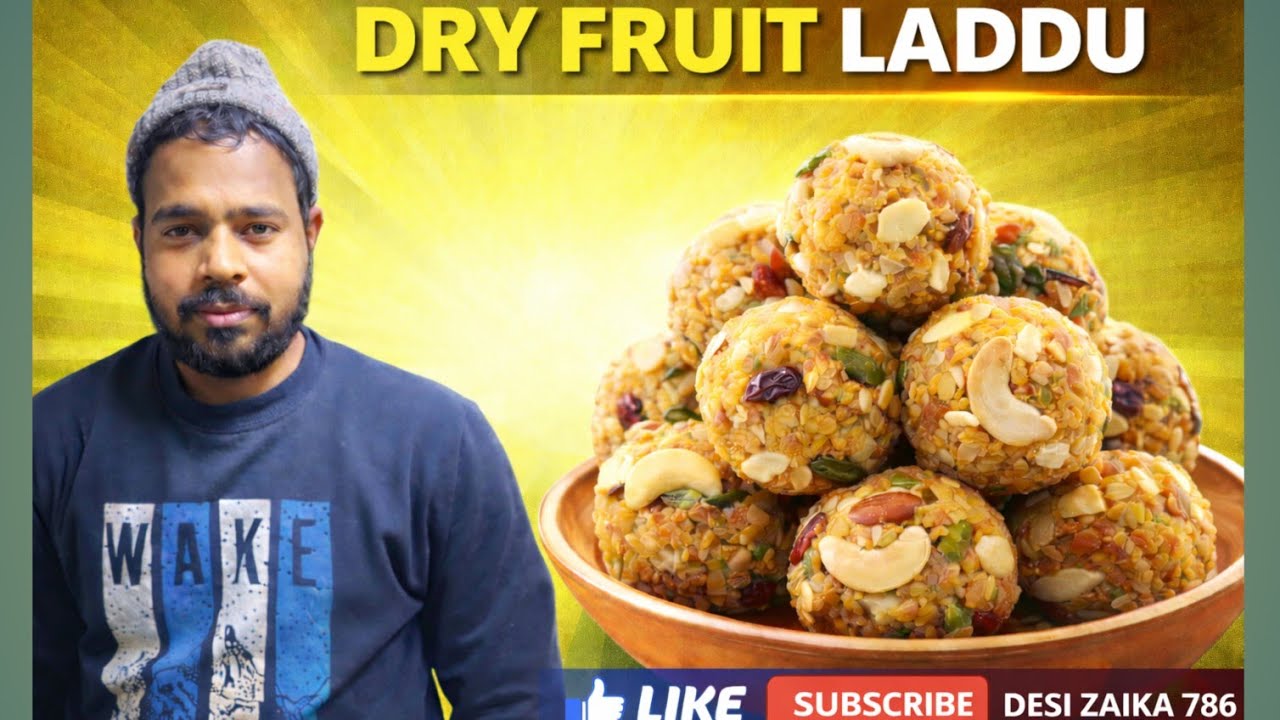 Dry fruit laddu @Desizaika_786 #laddu #explore #sweets #desisweet #mithai