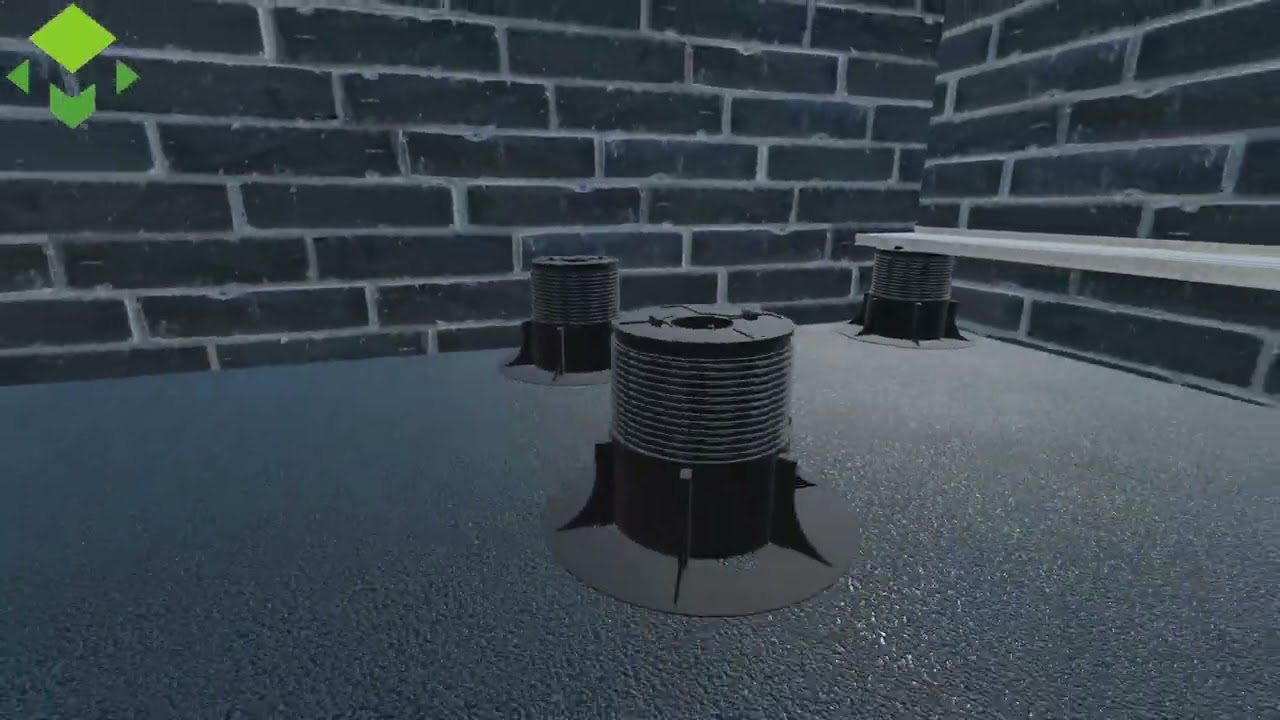 Mbrico Tile Deck Rooftop Track System Installation Video Tutorial