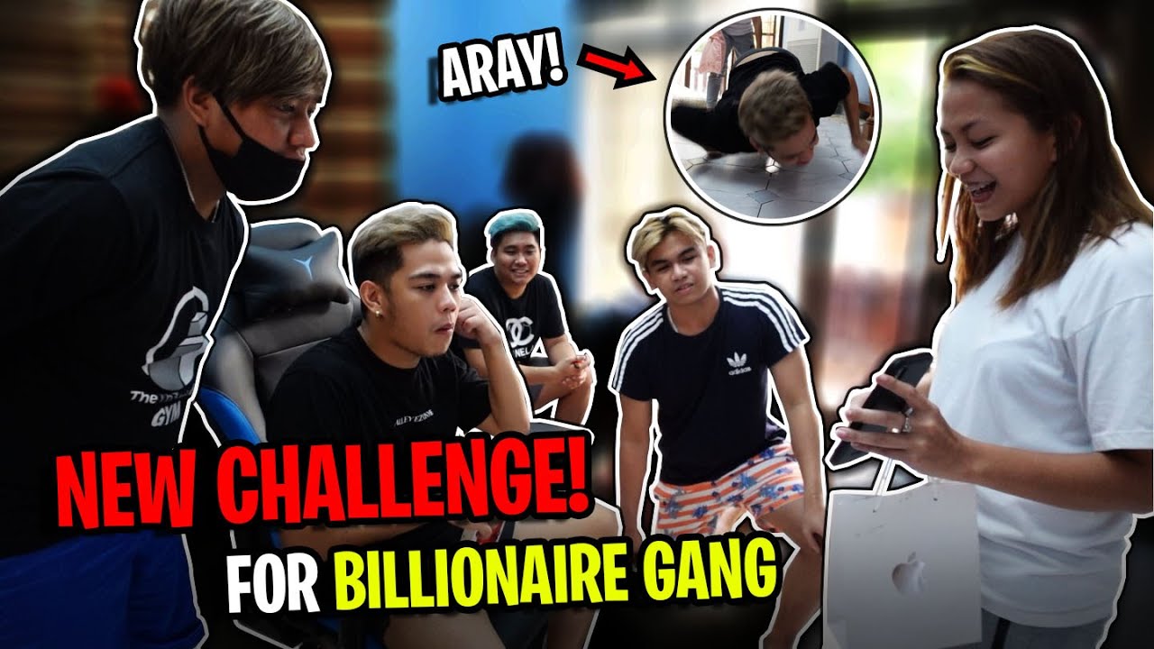 BAGONG CHALLENGE SA BILLIONAIRE GANG (SOBRANG LAUGHTRIP)