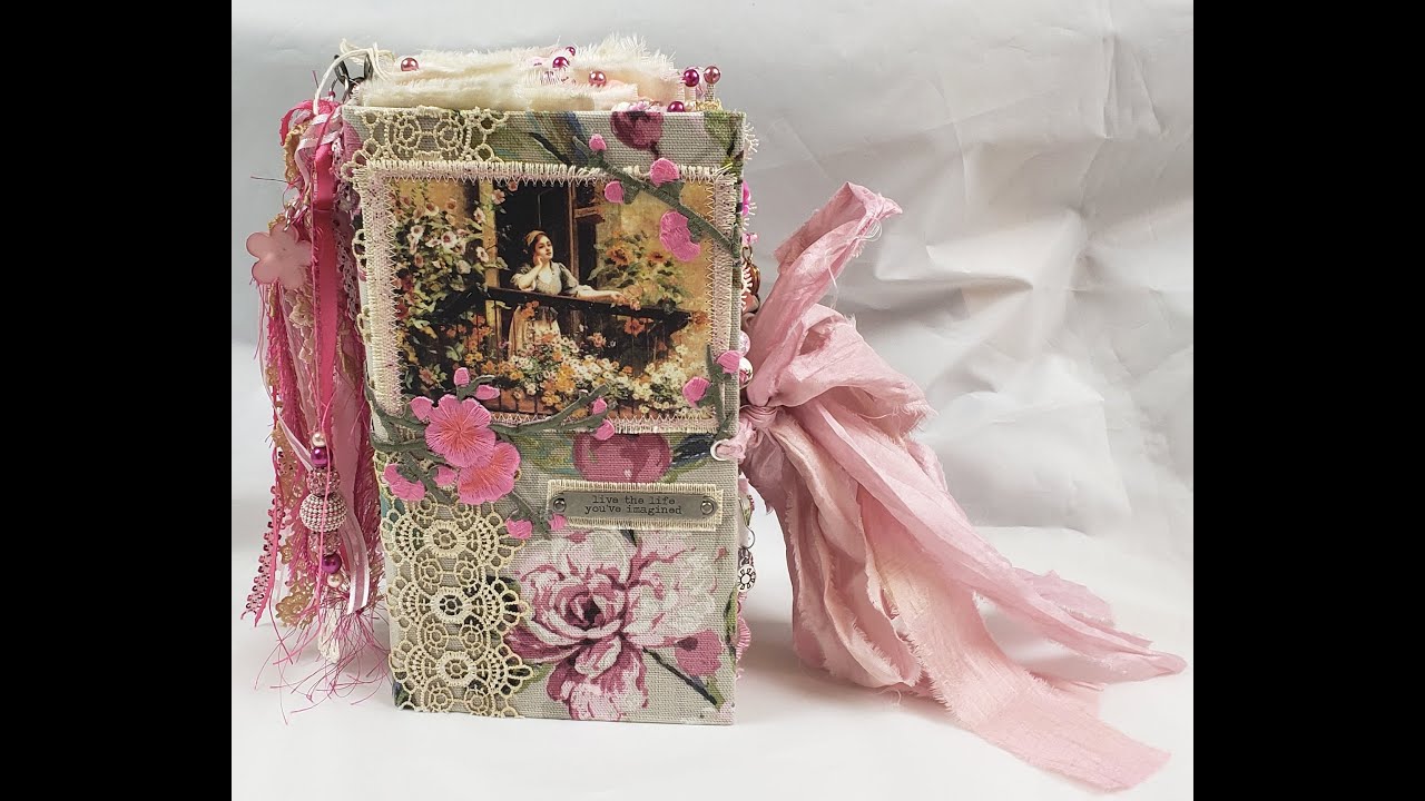 Pink in the Garden Keepsake Junk Journal Walkthrough - A Mrs. Cog Design Team Project