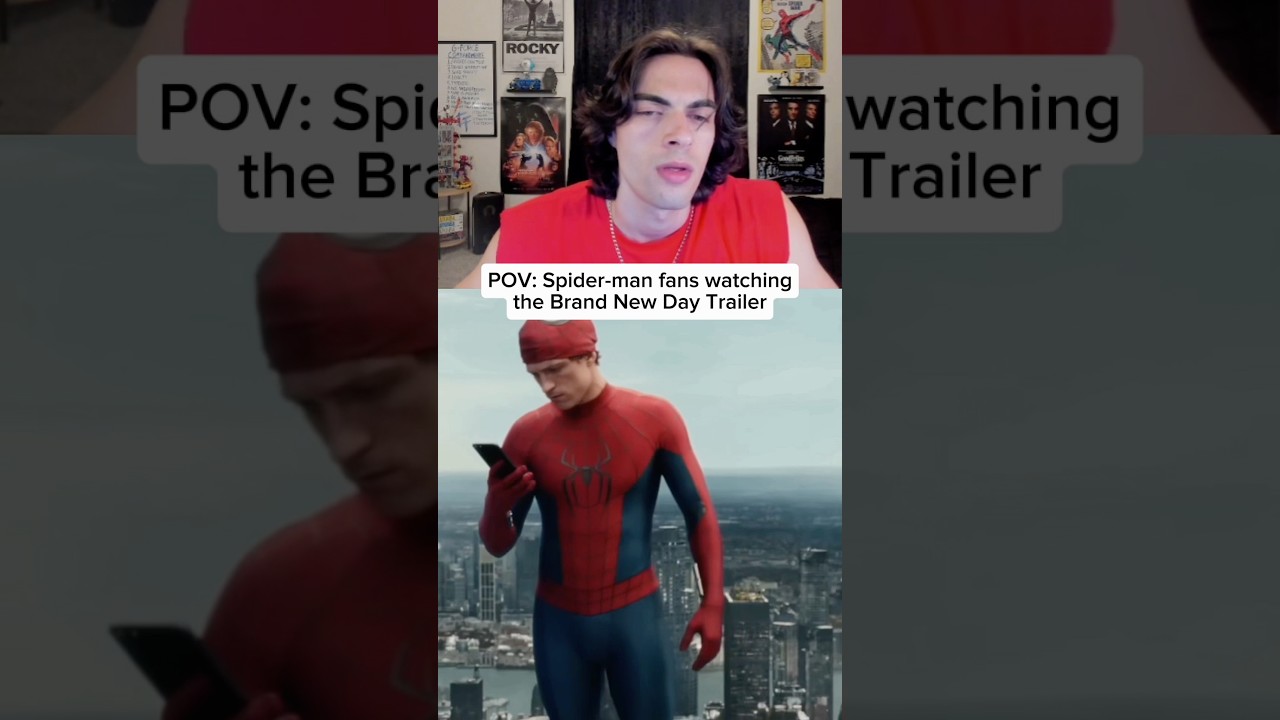 SPIDER-MAN FANS WATCHING THE NEW TRAILER&hellip;
