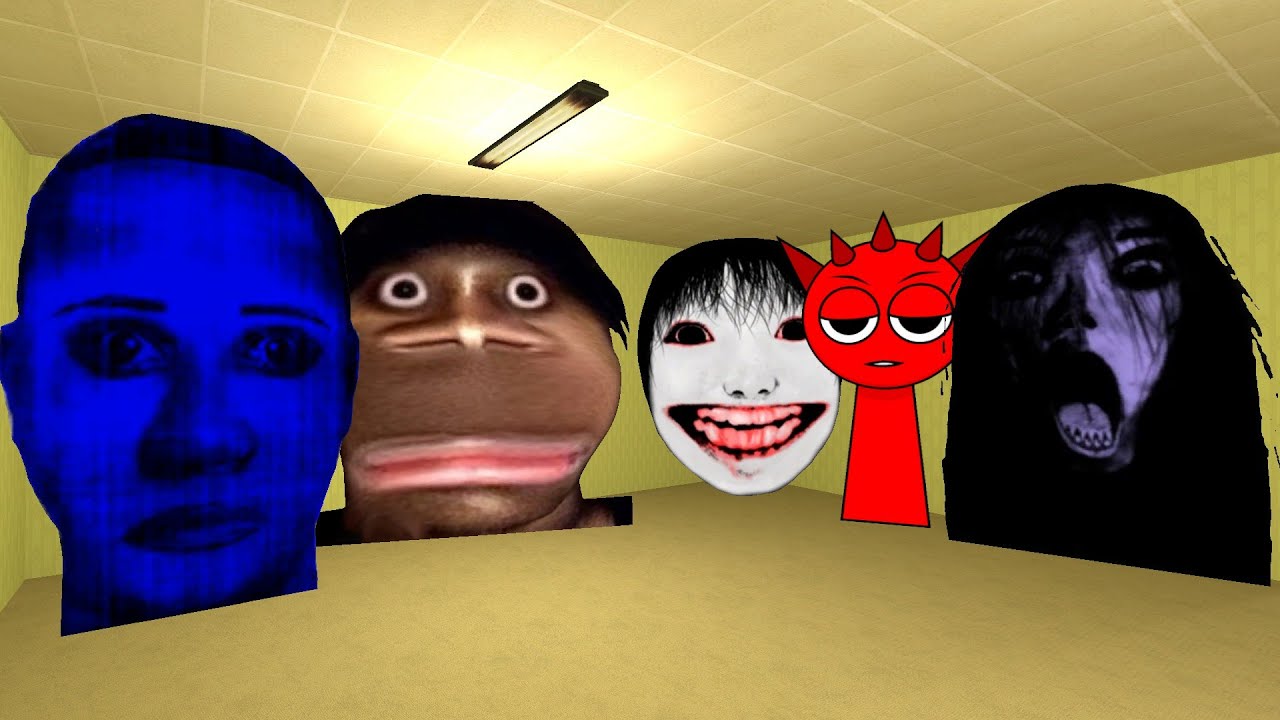 GMOD TOO MUCH NEXTBOTS CHASED ME ALL BOTS IN HOTEL ROOMS #gmod_#nextbots