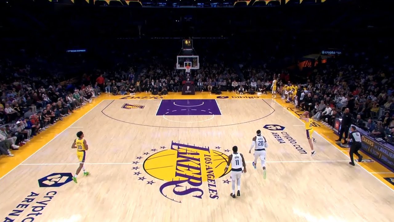 (NBA Plays) Austin Reaves Half Court Shot At The Buzzer "So Close But No Basket"