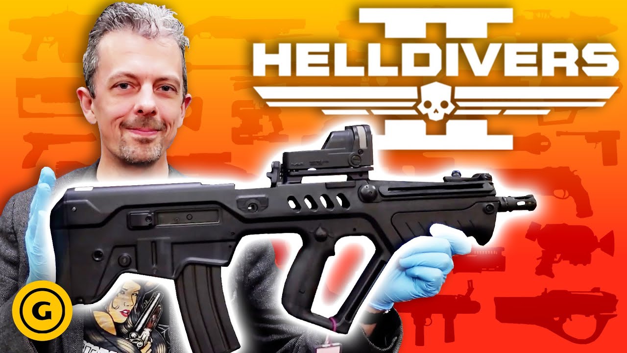 Эксперт по огнестрельному оружию отреагировал на оружие в Helldivers 2