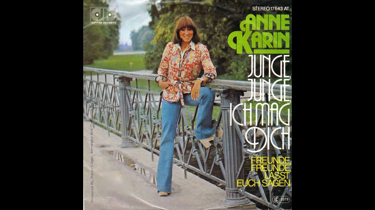Anne Karin - Junge, Junge, ich mag dich (1977) CD-Source