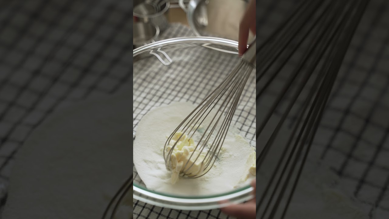 Mixing Butter with Sugar | Cream making