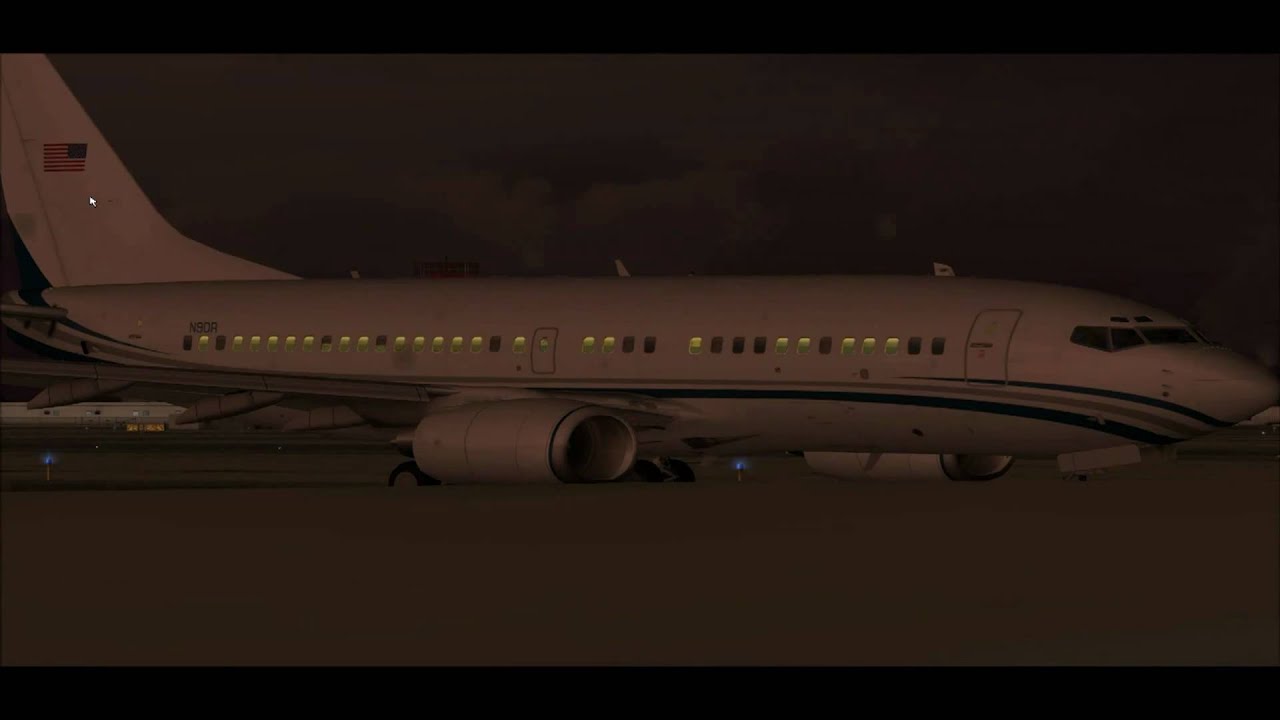 iFly's 737 BBJ Takeoff and Landings - Wing View