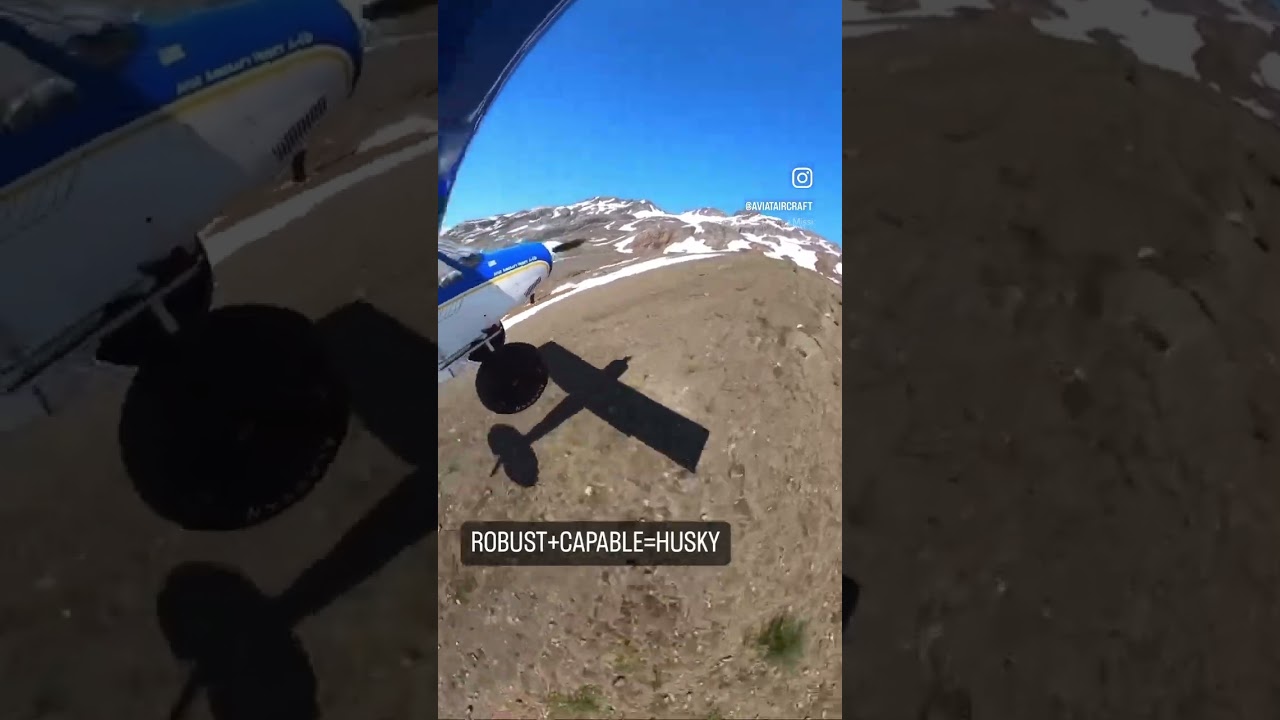 Husky Aircraft, mountain flying Alaska