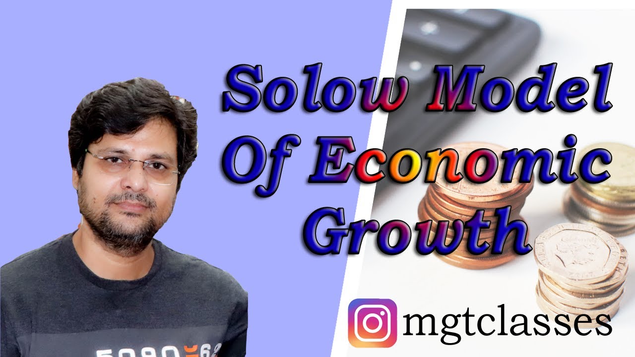Solow Model of Economic Growth in Hindi