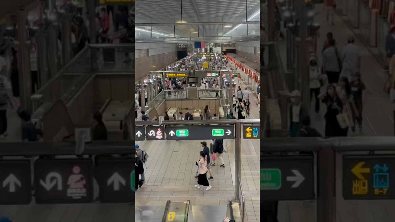 Why Ximen MRT is more than just a station, it&rsquo;s an experience. #taiwan #ximending #travelshorts