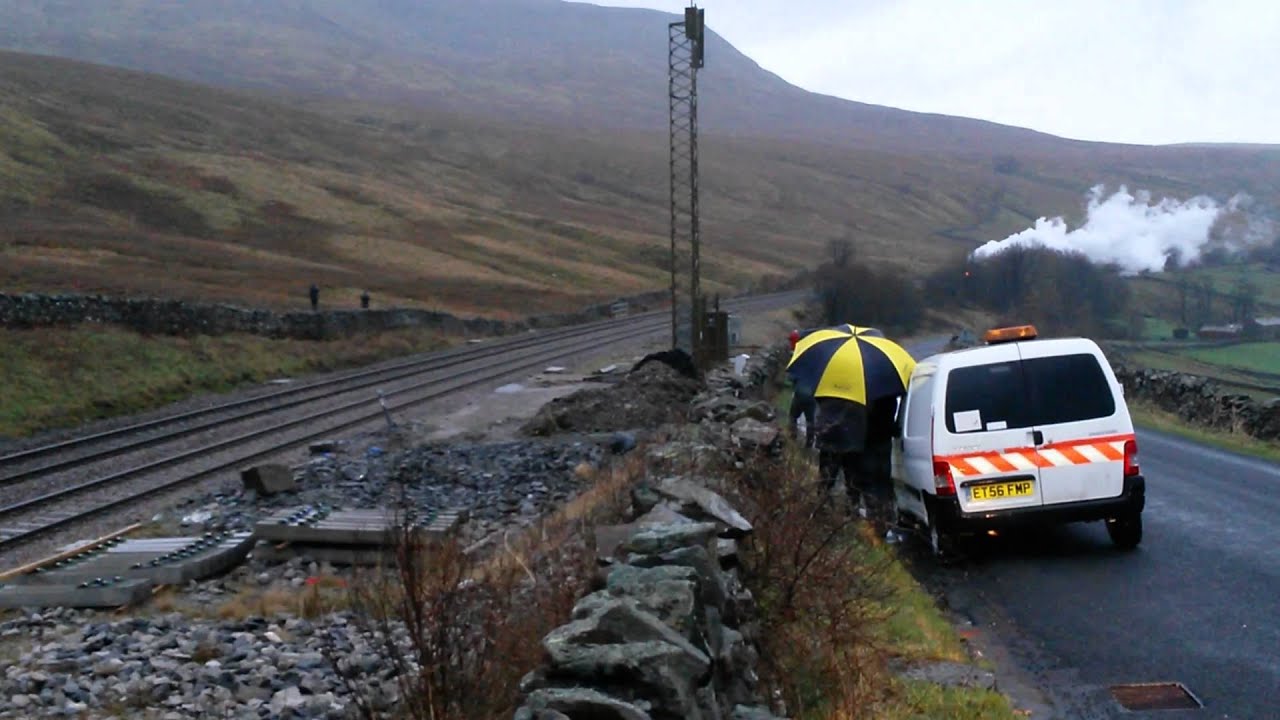 Flying Scotsman Through Mallerstang Feb 2016