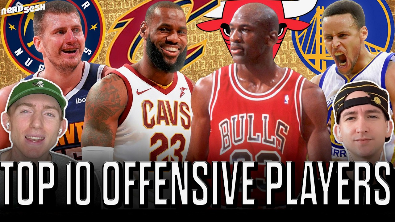 Top 10 Offensive Peaks in NBA History: Is Jokic, Jordan, Steph or LeBron the GOAT? | Nerd Sesh