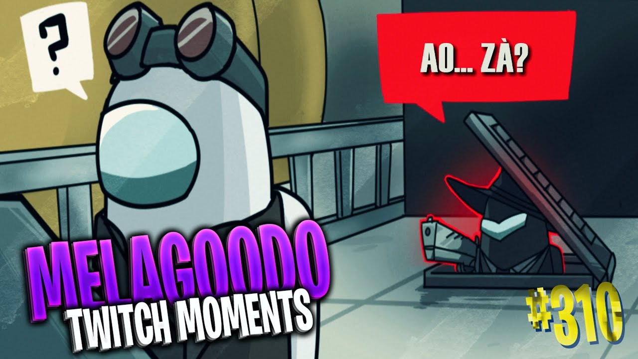 FAIL CLAMOROSI E PROATE MICIDIALI SU AMONG US | Melagoodo Twitch Moments [ITA] #310