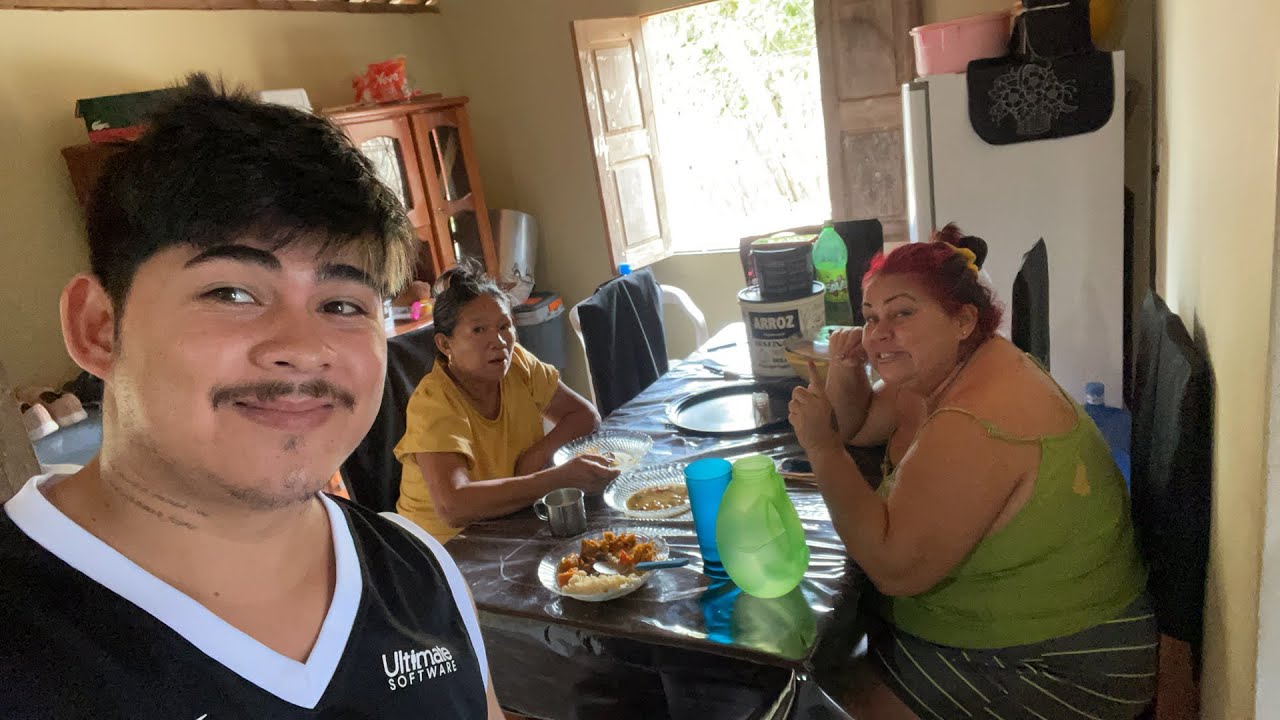 Almoço da família melo b