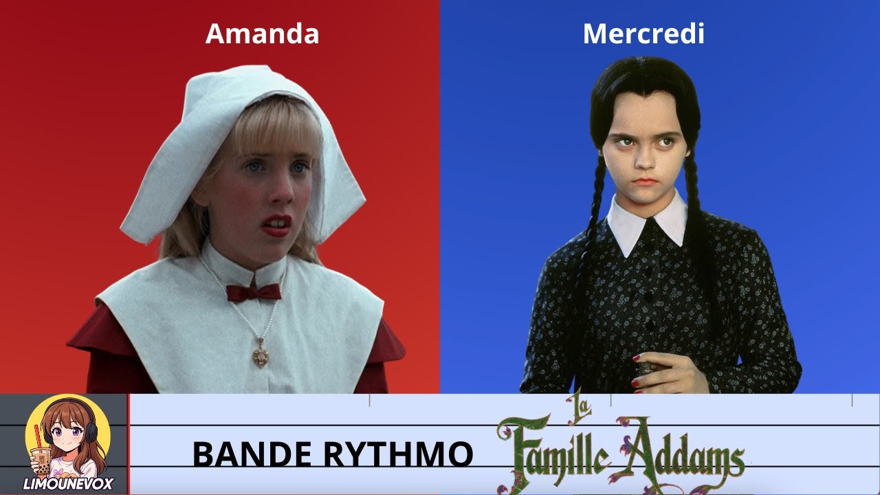 BANDE RYTHMO - Famille Addams ( Mercredi et Amanda )