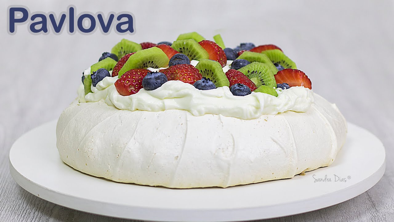 Pavlova de Frutas: como fazer uma pavlova perfeita | Receita Sandra Dias