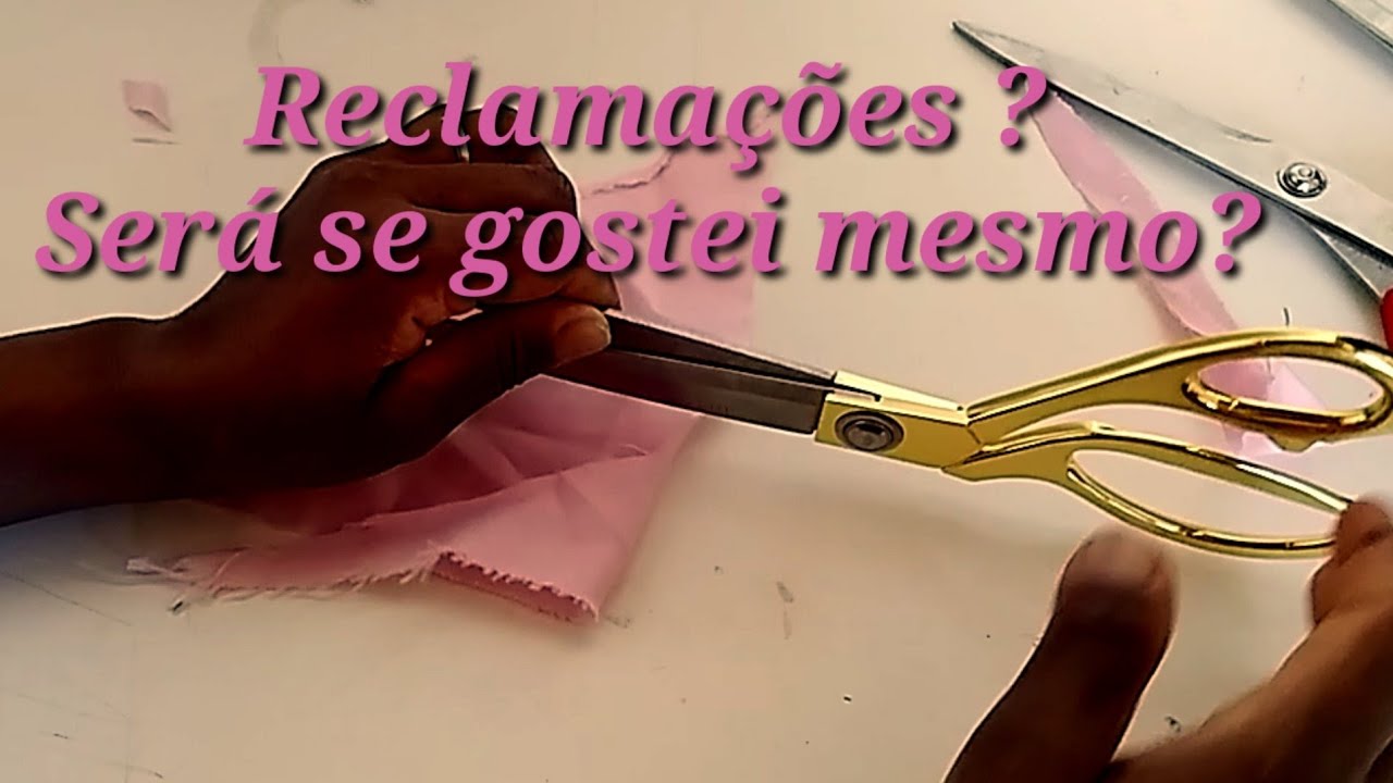 TESOURA DE ALFAIATARIA *reclamações?