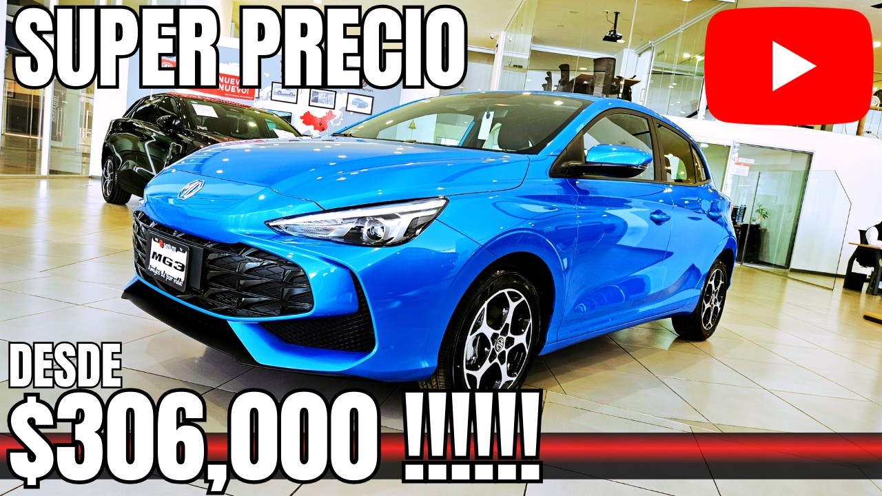 NUEVO MG3 STYLE 2026 ESTANDAR PRECIO ESPECIAL RESEÑA HATCHBACK 109 HP TM