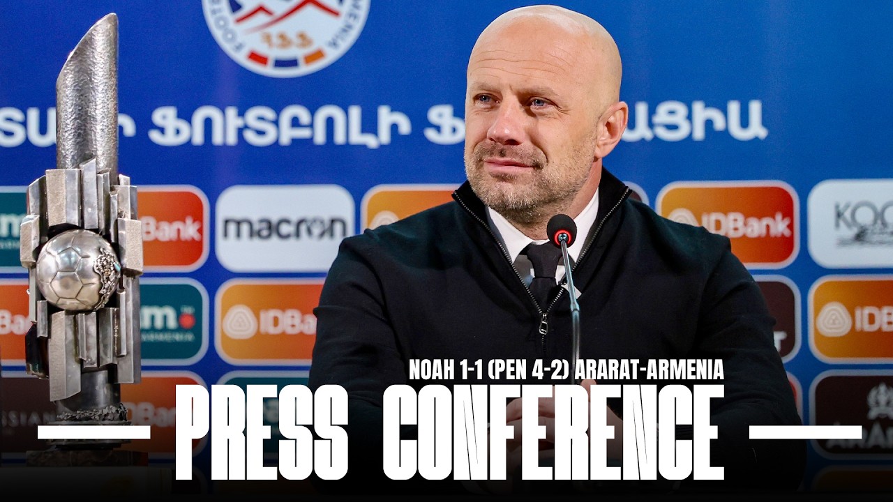 Sandro Perković Post-Ararat-Armenia Press Conference