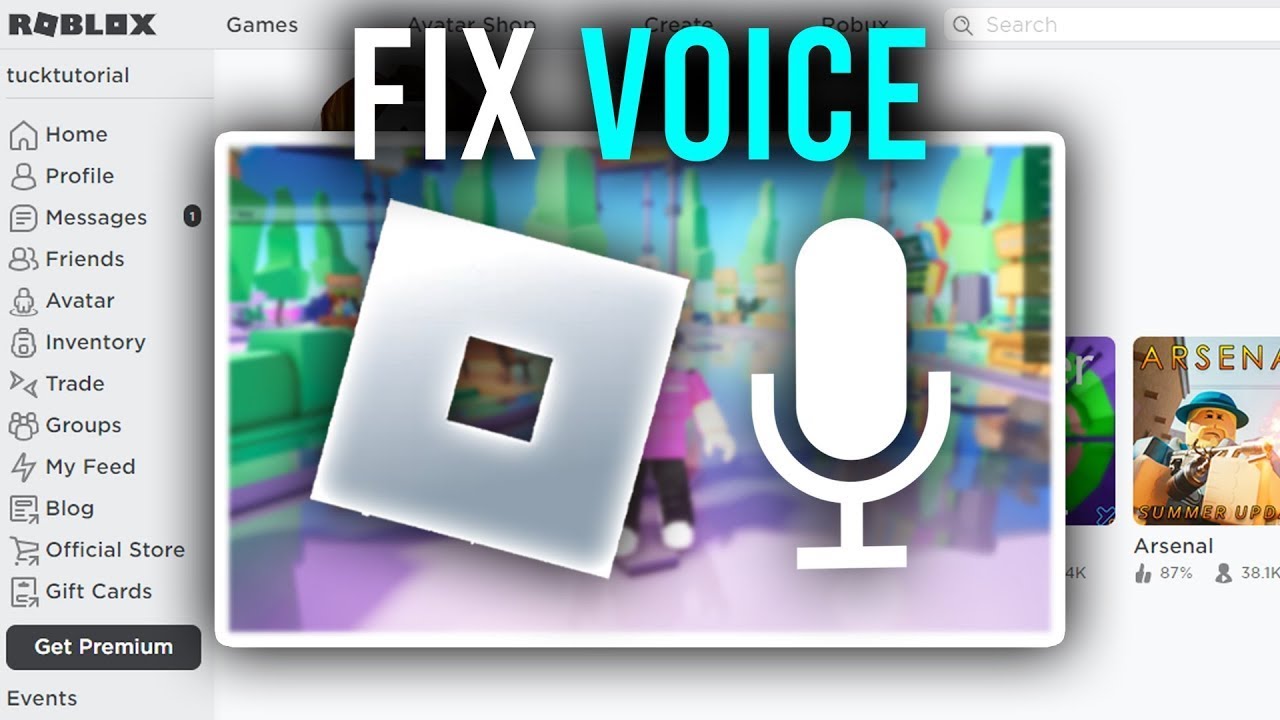 How to fix Roblox voice chat