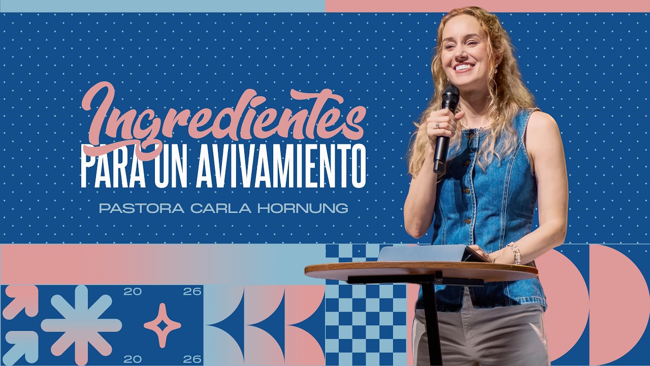 🔴 #ENVIVO DOMINGO Agua Viva - Ingredientes para un avivamiento | Psa Carla Hornung | Alabanza