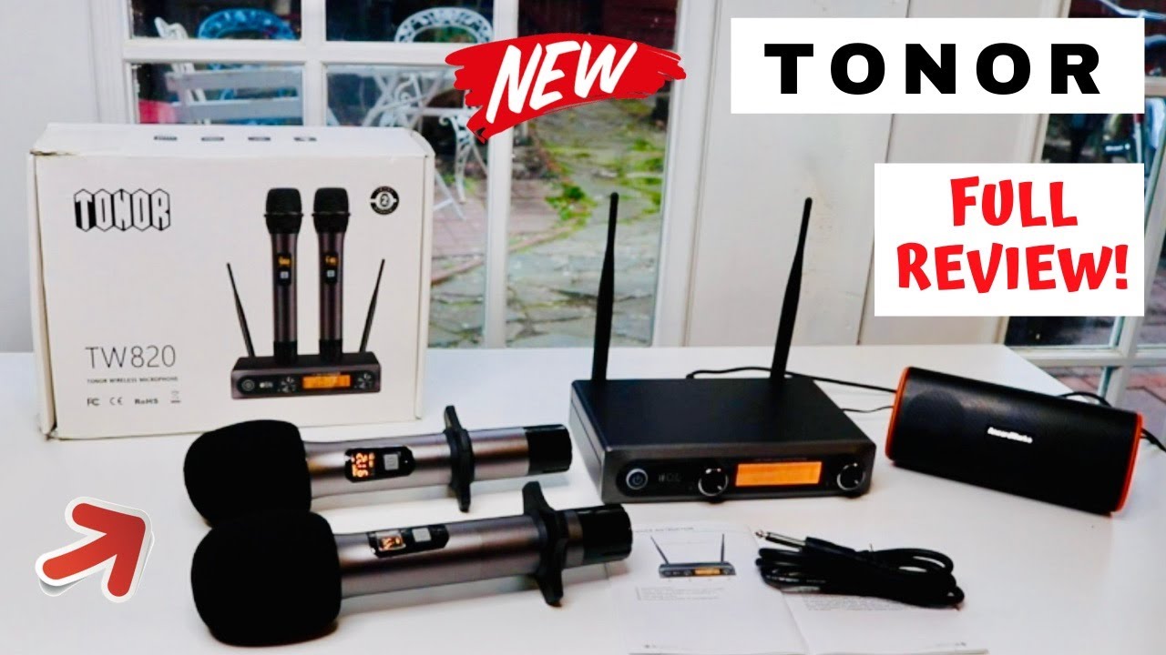 TONOR  TW-8 20  Wireless Microphone System  ❤️ FULL   Review    ⭐️