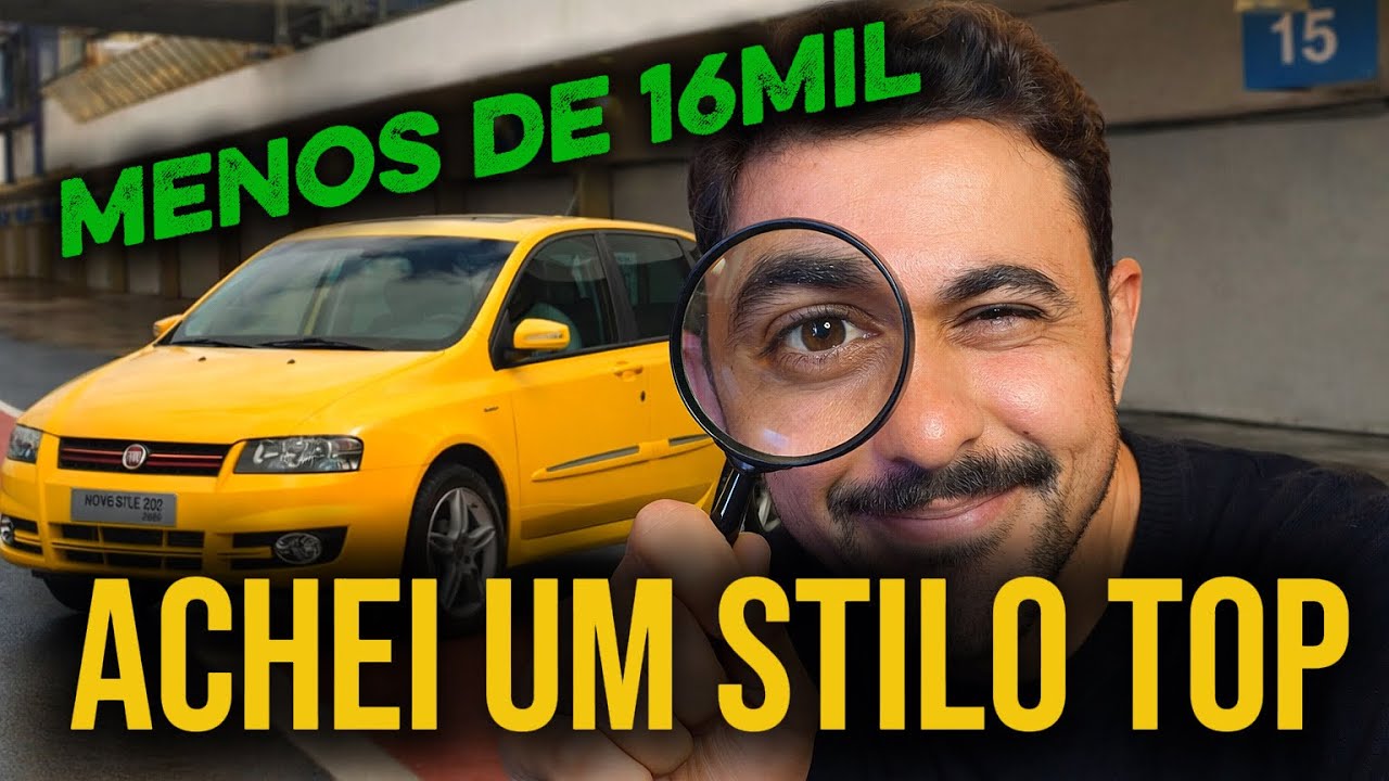 Carro até 15 mil (FIAT STILO) fiz a avaliação do anuncio. #fiat #stilo #carros 